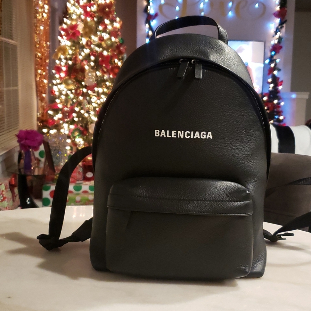 Balenciaga Everyday Leather Backpack